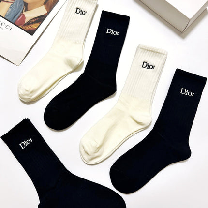 DIOR 26S CREW SOCKS 405366 (1 BOX)