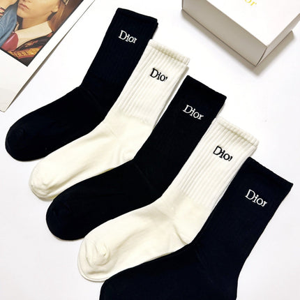 DIOR 26S CREW SOCKS 405366 (1 BOX)