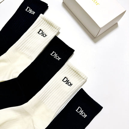 DIOR 26S CREW SOCKS 405366 (1 BOX)