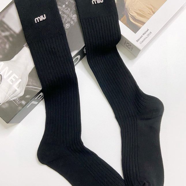 MIUMIU 26S CREW SOCKS 408721 (1 BOX)
