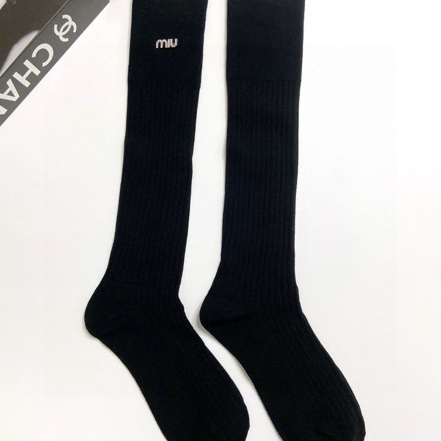 MIUMIU 26S CREW SOCKS 408721 (1 BOX)
