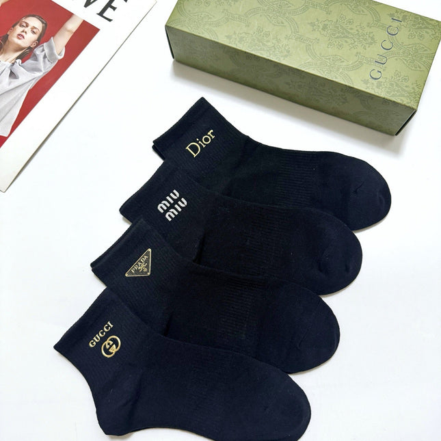 MIUMIU 26S ANKLE SOCKS 408739 (1 BOX)