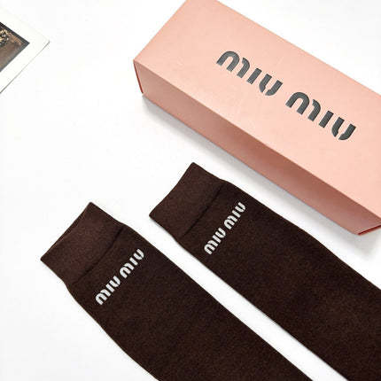 MIUMIU 26S CREW SOCKS 413921 (1 BOX)