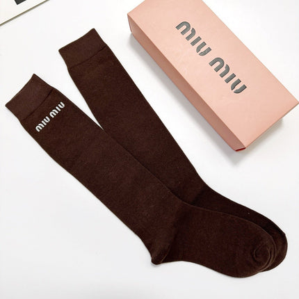 MIUMIU 26S CREW SOCKS 413921 (1 BOX)