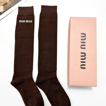 MIUMIU 26S CREW SOCKS 413921 (1 BOX)