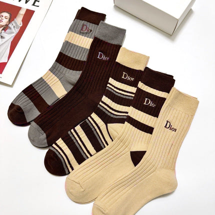 DIOR 26S CREW SOCKS 413925 (1 BOX)
