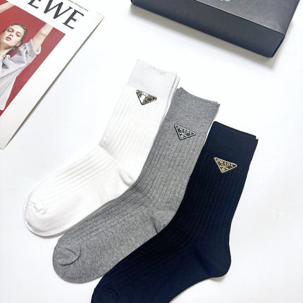 PRADA 26S CREW SOCKS 415680 (1 BOX)