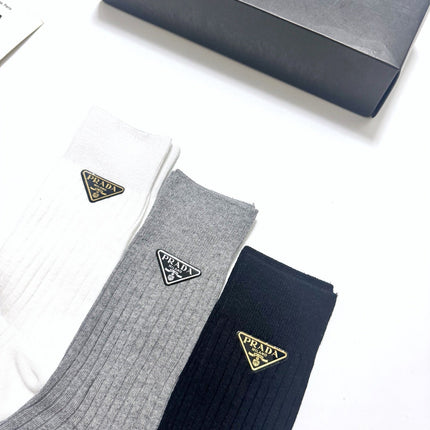 PRADA 26S CREW SOCKS 415680 (1 BOX)