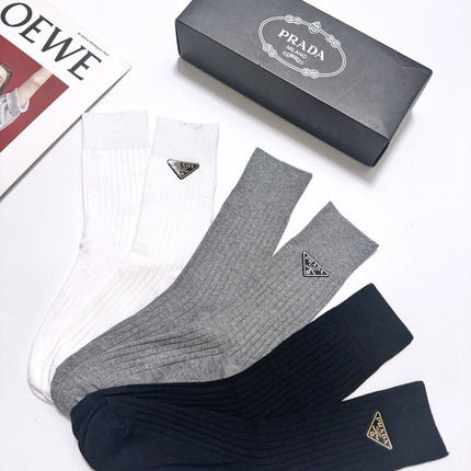 PRADA 26S CREW SOCKS 415680 (1 BOX)