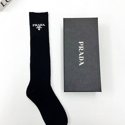 PRADA 26S CREW SOCKS 415685 (1 BOX)