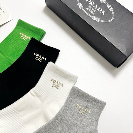 PRADA 26S ANKLE SOCKS 421097 (1 BOX)