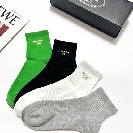 PRADA 26S ANKLE SOCKS 421097 (1 BOX)