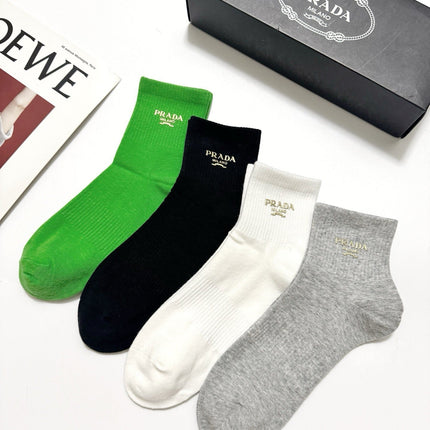 PRADA 26S ANKLE SOCKS 421097 (1 BOX)