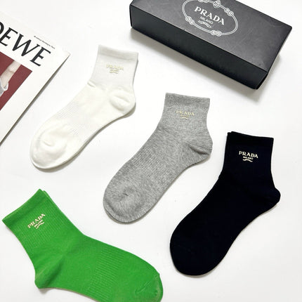 PRADA 26S ANKLE SOCKS 421097 (1 BOX)