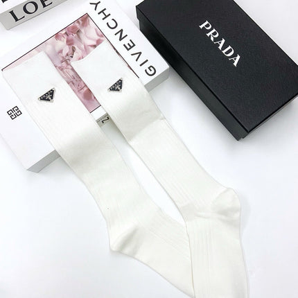 PRADA 26S CREW SOCKS 423063 (1 BOX)