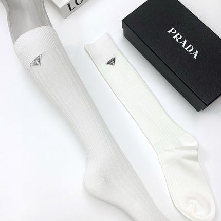 PRADA 26S CREW SOCKS 423063 (1 BOX)