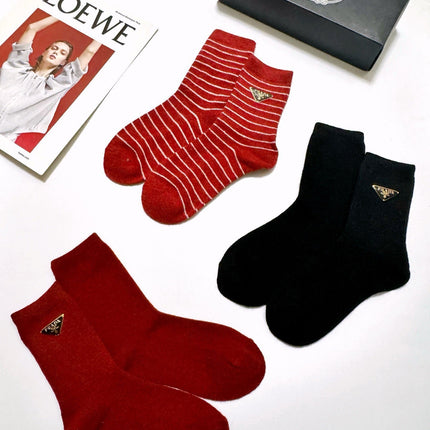 PRADA 26S CREW SOCKS 425089 (1 BOX)