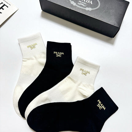 PRADA 26S ANKLE SOCKS 425101 (1 BOX)