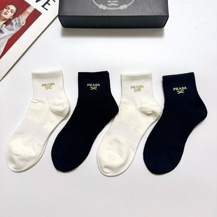 PRADA 26S ANKLE SOCKS 425101 (1 BOX)
