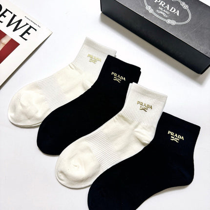 PRADA 26S ANKLE SOCKS 425101 (1 BOX)