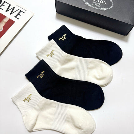 PRADA 26S ANKLE SOCKS 425101 (1 BOX)