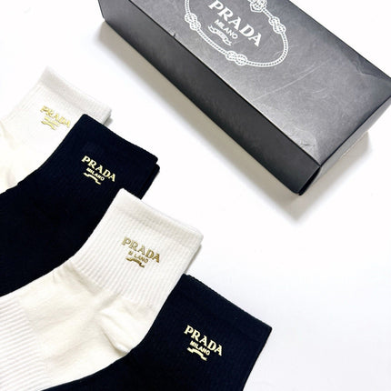 PRADA 26S ANKLE SOCKS 425101 (1 BOX)