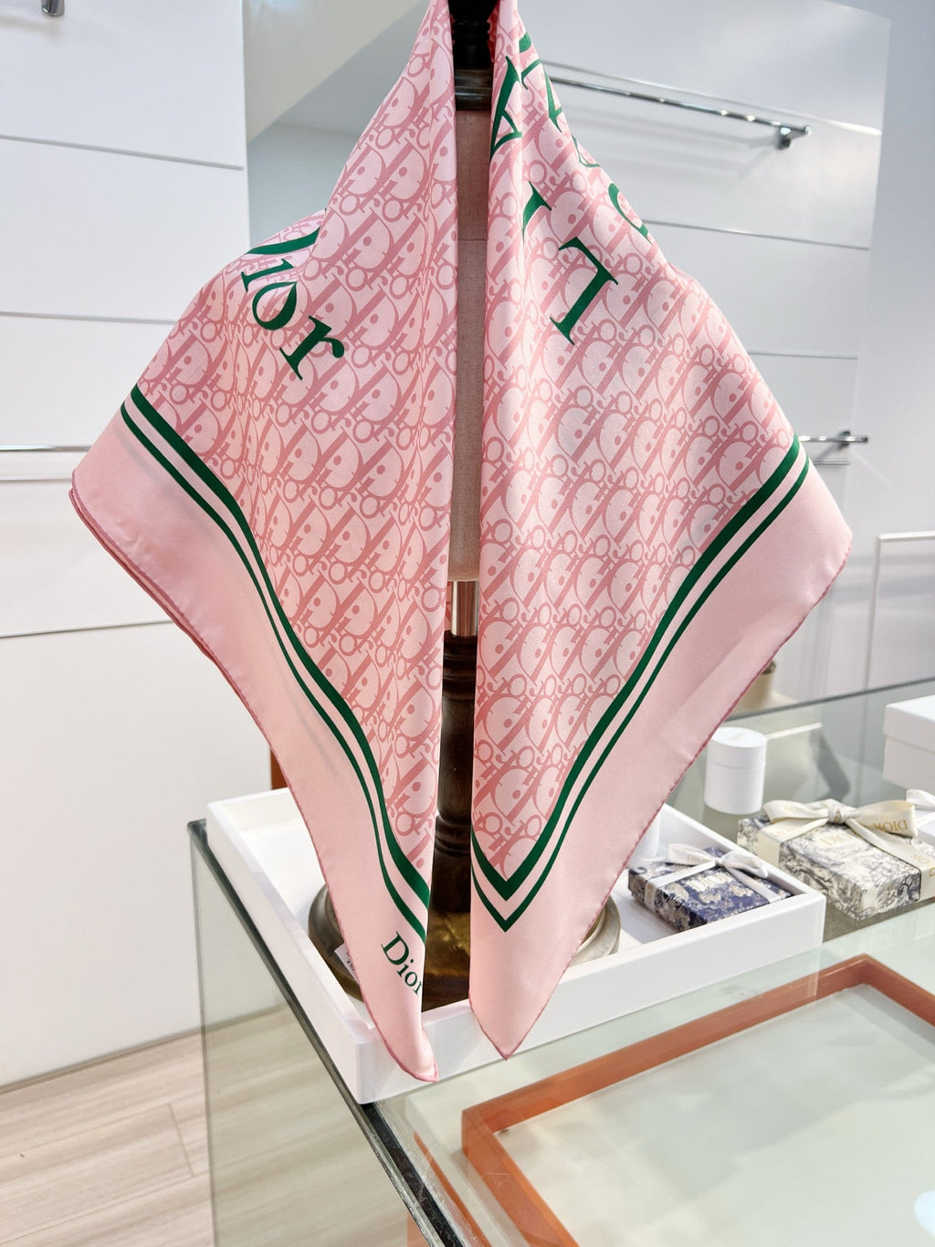 DIOR 26S SCARF 90CM IN SILK 163864