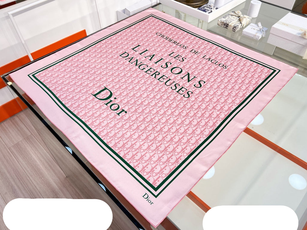 DIOR 26S SCARF 90CM IN SILK 163864