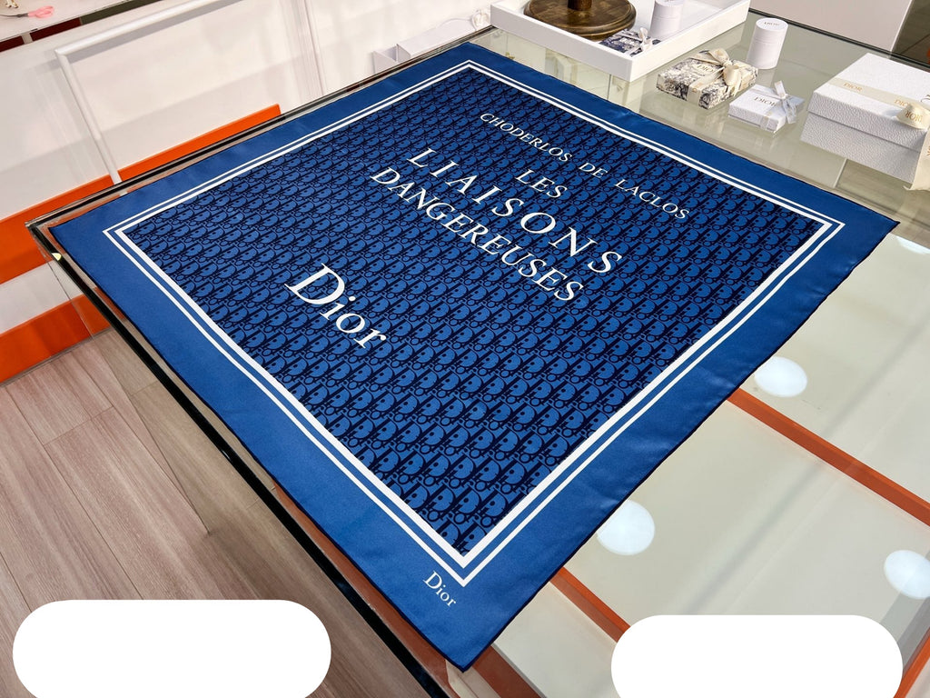 DIOR 26S SCARF 90CM IN SILK 163865