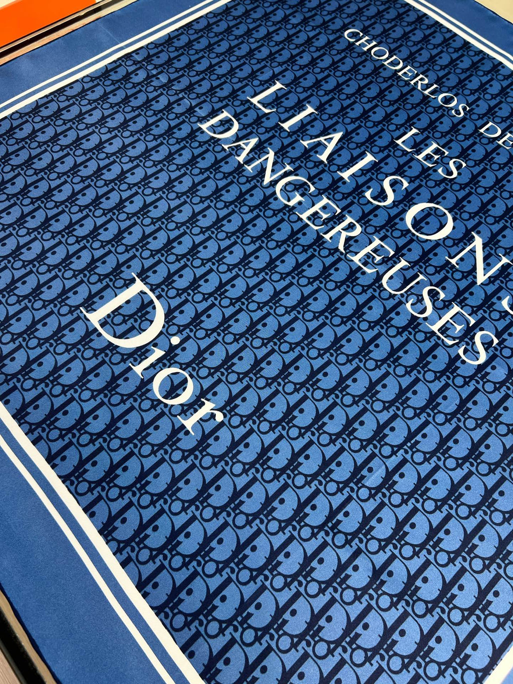 DIOR 26S SCARF 90CM IN SILK 163865