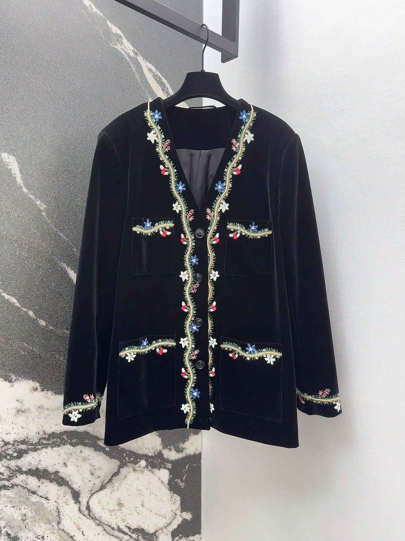 VALENTINO 26S VELVET JACKET STYLE 81