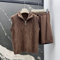 HERMES 25S KNIT VEST SET 528309