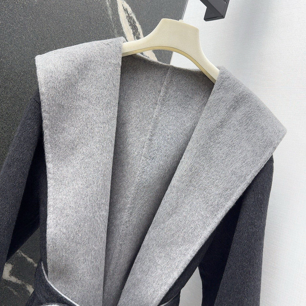 MAX MARA 25S HOODED MID-LENGTH COAT 161