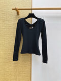 VALENTINO 26S LONG-SLEEVE LACE T-SHIRT STYLE 26