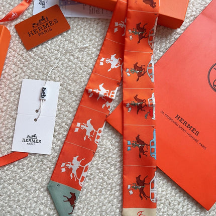 HERMES 26S SCARF 86 IN SILK 309602