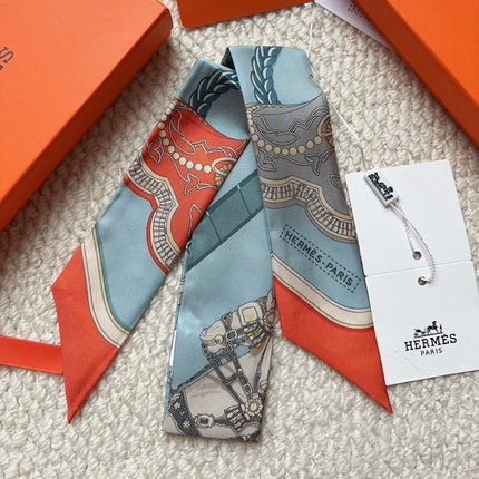 HERMES 26S SCARF 86 IN SILK 309620