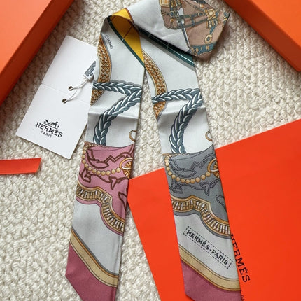 HERMES 26S SCARF 86 IN SILK 309624