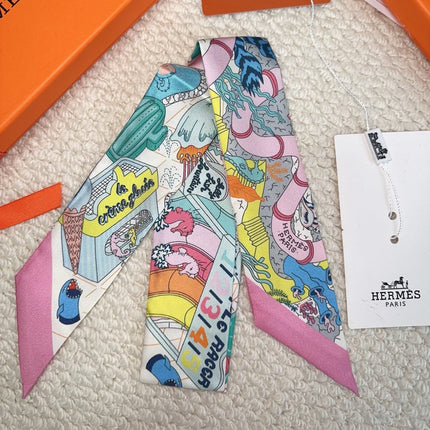 HERMES 26S SCARF 86 IN SILK 309652