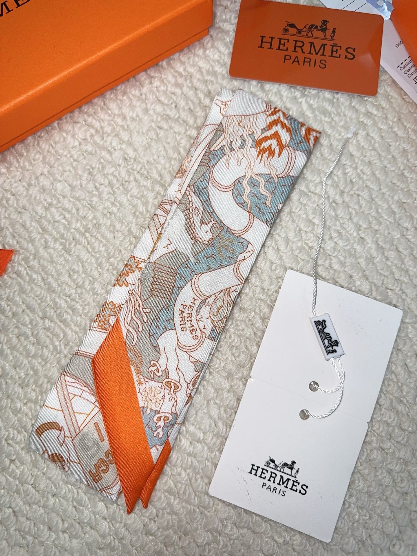 HERMES 26S SCARF 90 IN SILK 309654