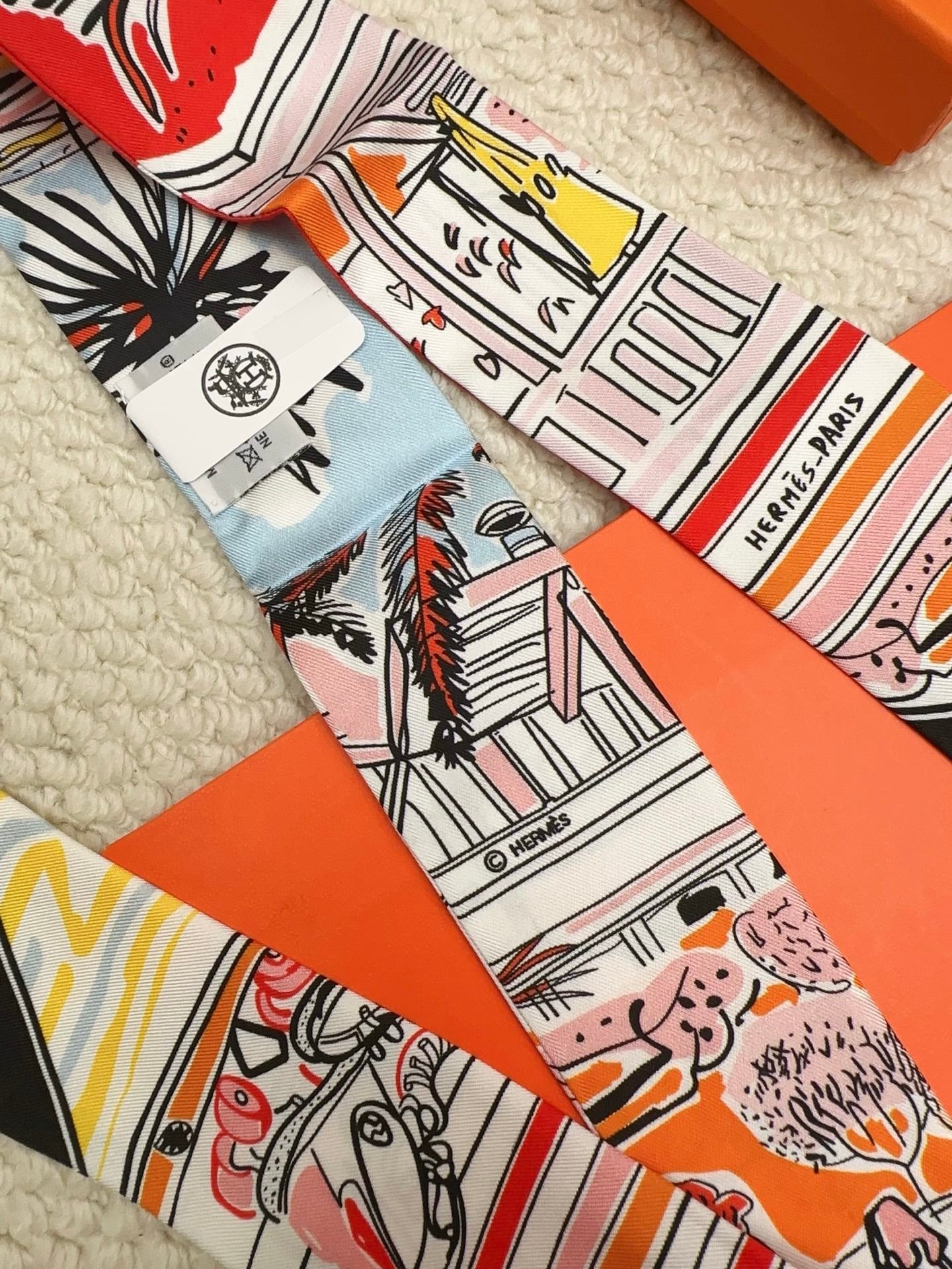 HERMES 26S SCARF 90 IN SILK 309660