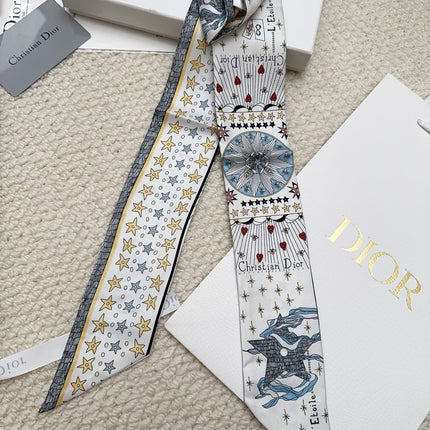 DIOR 26S SCARF 86CM IN SILK 311738