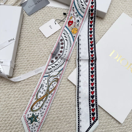 DIOR 26S SCARF 86CM IN SILK 311739