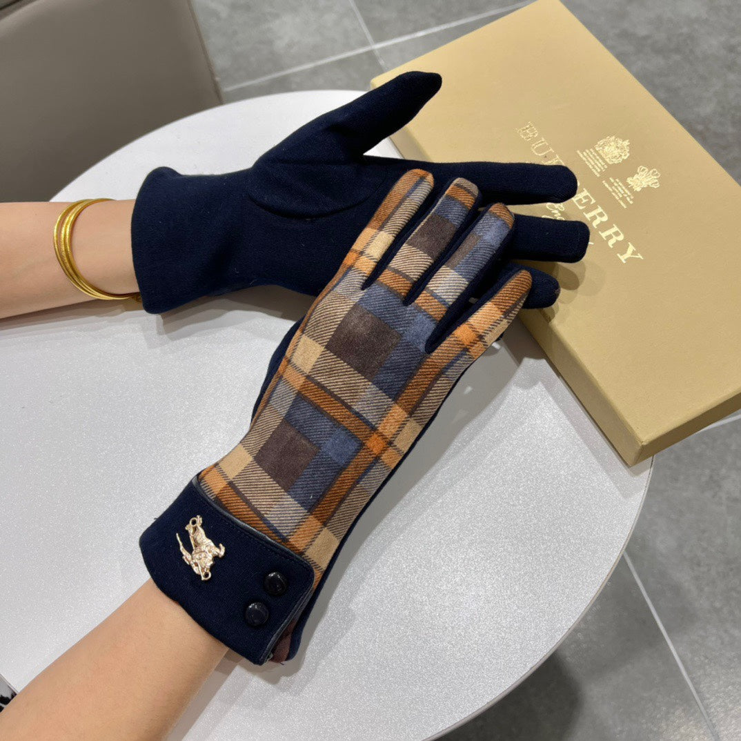 GLOVES IN COLORFUL WOOL 183679