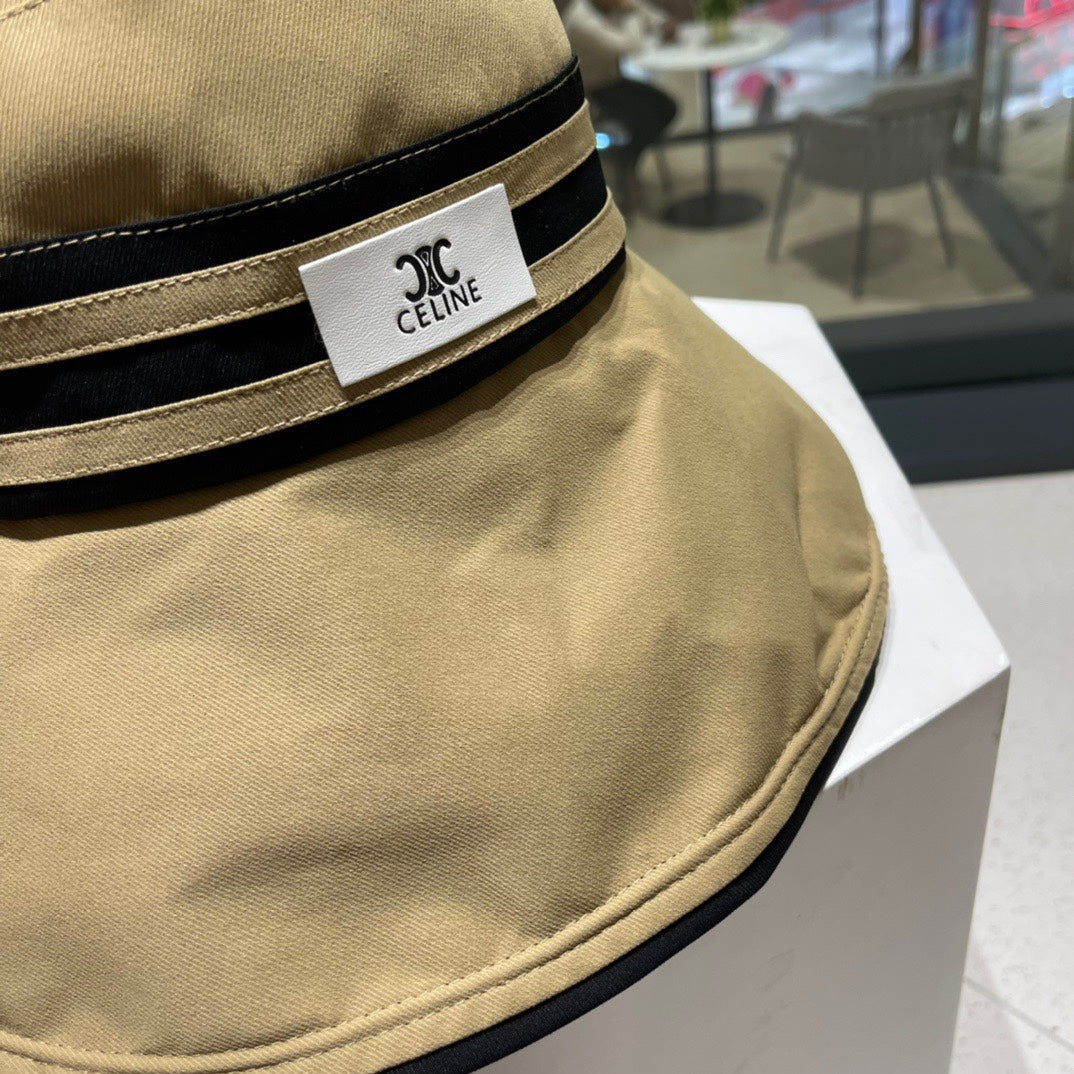 CELINE 26S WIDE-BRIM SUN VISOR STYLE 110