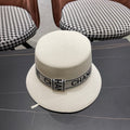 CHANEL 26S BOATER STRAW HAT 337951