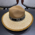 CELINE 26S WIDE-BRIM STRAW SUN HAT STYLE 139