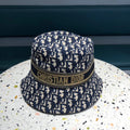 BUCKET HAT IN NAVY BLUE COTTON 429923