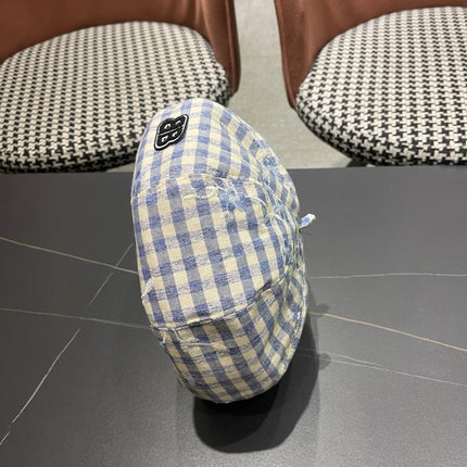 BALENCIAGA 26S PLAID BERET STYLE 6