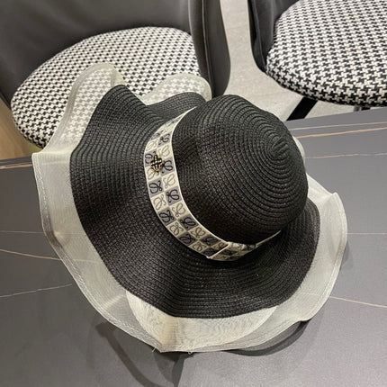 LOEWE 26S WIDE BRIM STRAW SUN HAT STYLE 051