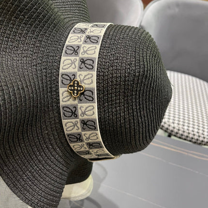 LOEWE 26S WIDE BRIM STRAW SUN HAT STYLE 051